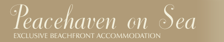 peacehaven, exclusive beachfront accommodation